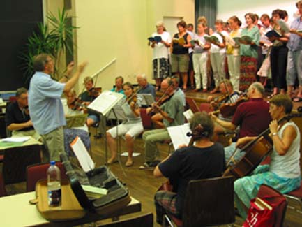 Chor und Orchester