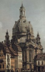 Die Frauenkirche, wie Canaletto sie malte...